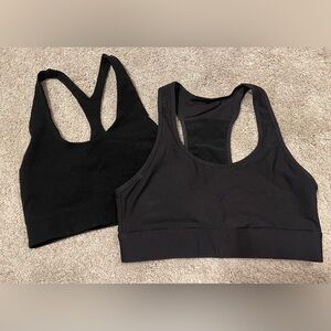 Fabletics Black Sports Bra Duo